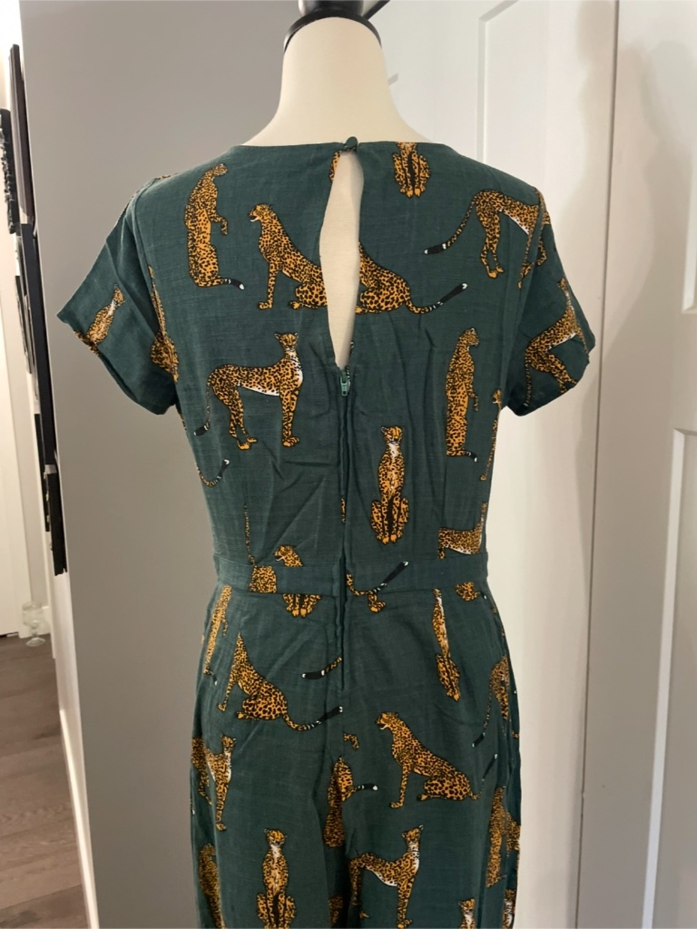ModCloth leopard jumpsuit - Picture 3 of 4